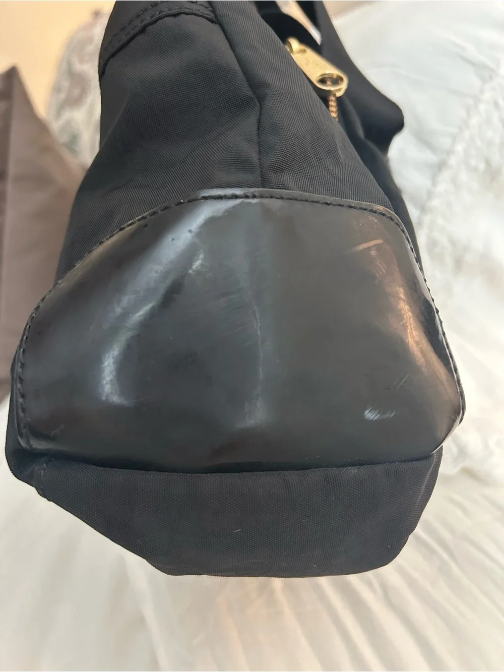 Kipling Black nylon laptop tote
